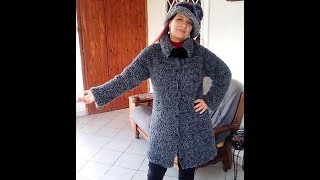 CAPPOTTO ALLUNCINETTO FACILE tutorial per ogni taglia e filato [upl. by Geoffrey]