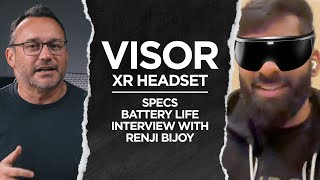 4K XR Headset Built for Productivity The Visor from Immersed VR [upl. by Sillert]