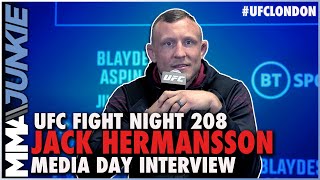 Jack Hermansson Had A ‘Bad Feeling’ Darren Till Would Withdraw  UFC London [upl. by Damon]