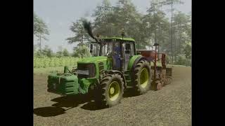 Engine Sound John Deere 6930 Premium Farming Simulator 22 Siew Pszenicy John Deere amp Kverneland [upl. by Thun]