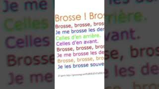 BROSSEBROSSELESDENTSPOÉSIE [upl. by Templa]