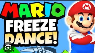 Mario freeze dance can you save princess peach Let’s find out [upl. by Aryam]