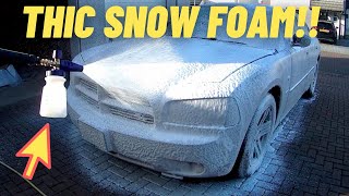 Is AutoGlym Polar Blast the Thickest Snow Foam Car Wash Ever [upl. by Inek652]