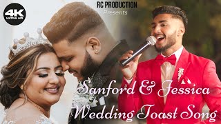 New Konkani Wedding Toast Song 2024  Sanford amp Jessica  By Ramson Cardoso [upl. by Edholm726]