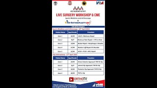 LIVE SURGERY WORKSHOP ampCME [upl. by Artenek3]