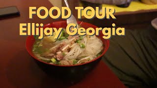 Ellijay Georgia Delicious local food tour amp The Ellijay Apple Festival [upl. by Einatsed]