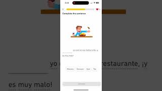 Duolingo Spanish Lesson Day 305 [upl. by Notlef]