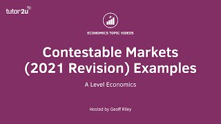 Contestable Markets  Topical Examples I A Level and IB Economics [upl. by Edlun]