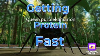 Ant life RobloxHow to get protein fast [upl. by Ainniz]