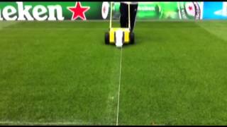 Raycam Line Maker how to mark out by Campey Turf Care Systems [upl. by Burley]