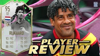 95 SHAPESHIFTERS ICON RIJKAARD PLAYER REVIEW  FIFA 23 Ultimate Team [upl. by Pengelly]