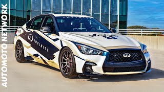 INFINITI Unleashes Thrilling Q50 RED SPORT 400 at 2023 SEMA Show [upl. by Vinni]