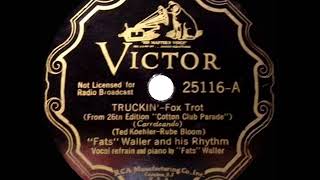 1935 HITS ARCHIVE Truckin’  Fats Waller [upl. by Aim]