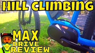 Bafang Max Drive REVIEW video4 Hill climbing tests • 250w Electric MTB • wwwemaxebikescomau [upl. by Novyad73]