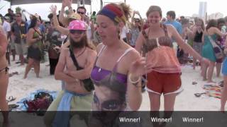 Hangout Music Festival  Hippie dance off competitation [upl. by Amre]