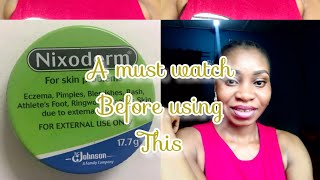 Nixoderm cream honest reviews  Everything about NIXODERM [upl. by Annahsad]