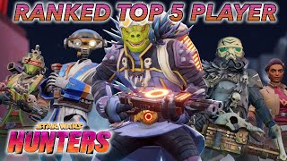 Star Wars Hunters TOP 5 PLAYER [upl. by Lonier824]