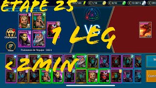 2 COMPOS DRAGON 25 EN 2MIN  1 SEUL LÉGENDAIRE  raid shadow legends fr [upl. by Maddy]