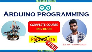 Complete Arduino programming in Hindi  ARDUINO PROGRAMMING in 5 hour  Free [upl. by Jamill]