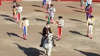 MANIZALES 2024  4ta corrida  Paseíllo de Talavante Emilio de Justo y Tomás Rufo  Sab 130124 [upl. by Tichonn]