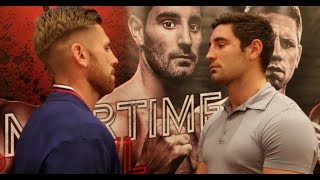 BRITISH TITLE  FRANK BUGLIONI v RICKY SUMMERS  HEAD TO HEAD  PRESS CONFEFENCE  SUMMERTIME BRAWL [upl. by Ormiston]