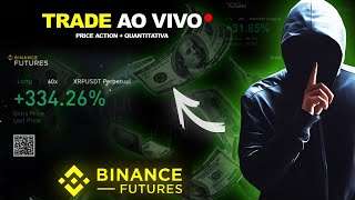 Como Operar na BINANCE na PRÁTICA  TRADE AO VIVO em CONTA REAL [upl. by Nylsor]