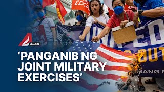 Panganib ng Joint Military Exercises ALAB Newscast [upl. by Kam550]