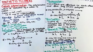 Synthetic polymers  Classification of polymers  MSc and BS chemistry lectures [upl. by Stella]