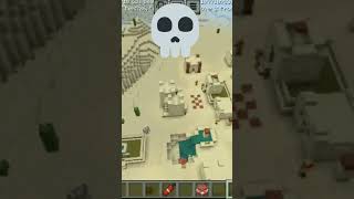 TNT destroy the village TNT MOD PACK IN MINECRAFT minecraft axarnavgaming gaming shorts anime [upl. by Nilatak]