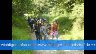 Zeltlager der Gemeinde Simmelsdorf  Trailer 2012 [upl. by Maryellen]