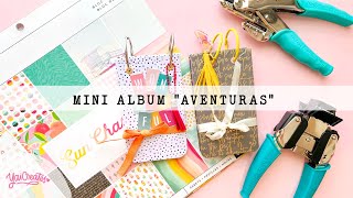 Mini Álbum Aventura  Taller Insumos con Amor [upl. by Shaughnessy]