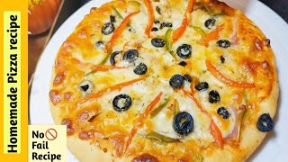 Chicken tikka pizza No fail 🚫 How to make Pizza Dough FoodCreationsByMarryam [upl. by Datnow974]