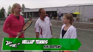 HELLUP Tennis met Kiki Bertens  ZAPPSPORT [upl. by Breban]