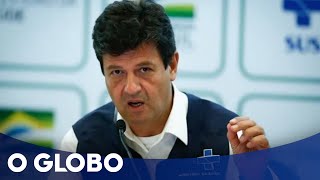 Coronavírus Mandetta é impedido de falar sobre tour de Bolsonaro [upl. by Fonseca]