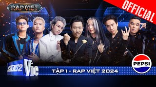 Rap Việt 2024 Tập 1 Khai hỏa vòng chinh phục cùng dàn thí sinh bứt phá không giới hạn [upl. by Elatia612]