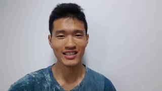 Asian Singaporean speaks 4 languages  English Chinese German French [upl. by Oakman]