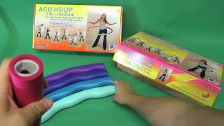 Acu Hoop 3M  4M A3M A4M  Assembly Video weighted sports hula hoop for weight loss [upl. by Crotty]