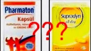 PHARMATON MU SUPRADYN MİARSINDAKİ FARKLAR VE FAYDALARI İZLEYİN [upl. by Jarrell]