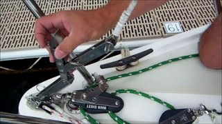 Forestay Quick Release Lever [upl. by Jarrod]