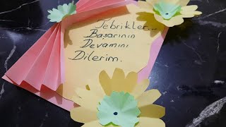 Tebrik Kartı Hazırlama [upl. by Dearman]