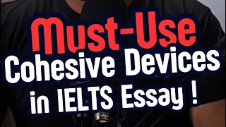 🚀 MustUse Cohesive Devices ✍️Transform Your IELTS Essays📈 ielts learnenglish srilanka [upl. by Kristel]