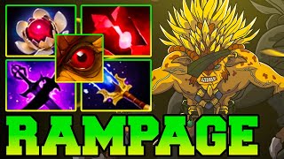 Bristleback Rampage With Bloodstone  Bristleback Dota 2 Mid Lane Carry Pro Gameplay Guilde 734 [upl. by Notsgnal]