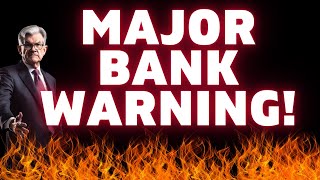 MASSIVE BANK Warning Update ⛔️ Stock Market CRASH ⛔️ GET READY NOW FOLKS 🚀 [upl. by Goines]