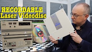 RECORDABLE â€˜Laserdiscâ€™  Sony CRVdisc [upl. by Eartnoed270]