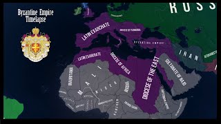 HOI4KaiserreduxByzantine Empire Timelapse [upl. by Stonwin]