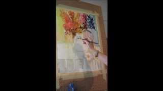 Watercolor Painting Flowers in a Jar part 2 [upl. by Goldfarb114]