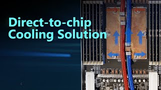 ASUS Directtochip Cooling D2C Server Solution [upl. by Neerual]