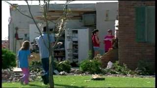 Volunteers Pitch In To Help Tornado Victims [upl. by Aim536]