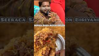 Raise 🖐 in Comments who Love SEERAGA SAMBA Biriyani ❤️ Agree it is madurais famous❓️ seeragasamba [upl. by Wilonah224]