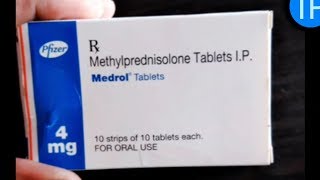 Methylprednisolonemedrol4mg tabletEp41 012019antiinflammatory drugstreatment of arthritis [upl. by Maida]